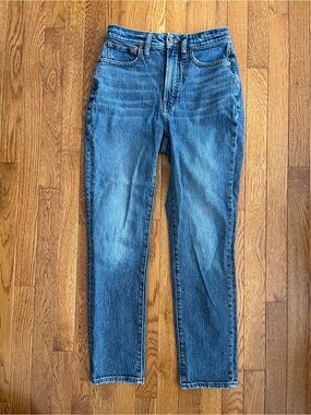 Madewell curvy perfect vintage Jean, size 27